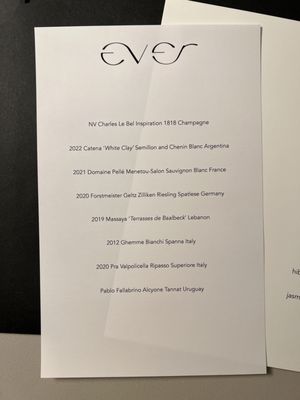 Menu photo 4 EVER Chicago, IL Menu photo 4 EVER Chicago, IL