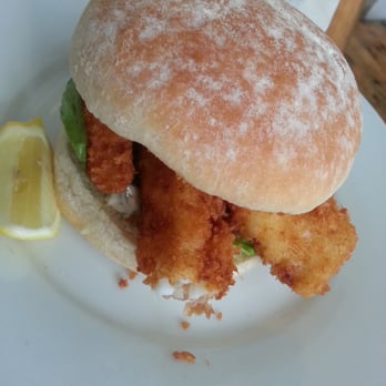 Number Four - Fish finger sandwich. So light! - Bistros Near Me - Shrewsbury, SHR