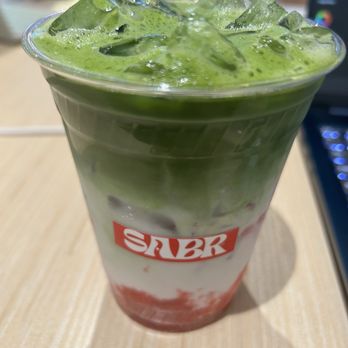 Sabr Coffee House - Strawberry matcha - Coffee & Tea Near Me - Lake Forest, California Sabr Coffee House - Strawberry matcha - Coffee & Tea Near Me - Lake Forest, California