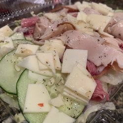 Garafolo's Sandwich Shop - Salad with meat and cheese