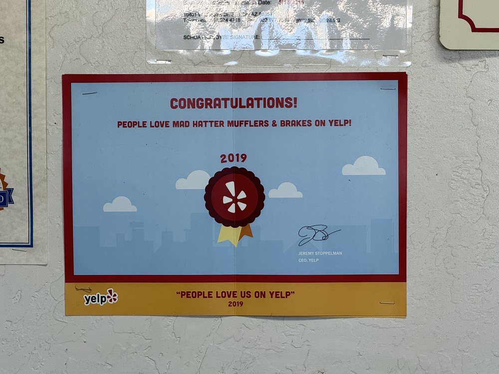 MAD HATTER MUFFLERS & BRAKES Updated September 2024 27 Photos & 28