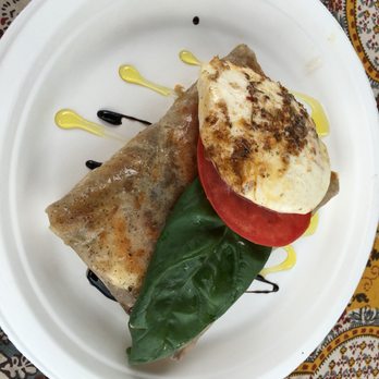 Michel's Corner - fresh mozarella, basil, tomato - Creperies Near Me - Durango, Colorado