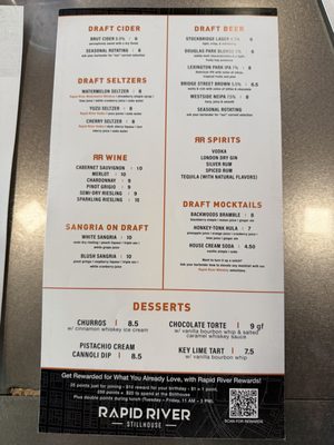 Menu photo 2 Rapid River Stillhouse Grand Rapids, MI Menu photo 2 Rapid River Stillhouse Grand Rapids, MI