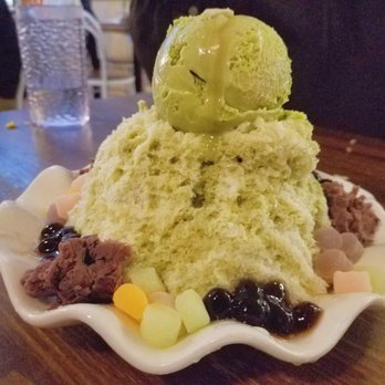 Double Chin Modern Asian Restaurant - Matcha shaved ice! Yummy, but fruit flavored ones here are better. - Asian Fusion Near Me - Boston, Massachusetts Double Chin Modern Asian Restaurant - Matcha shaved ice! Yummy, but fruit flavored ones here are better. - Asian Fusion Near Me - Boston, Massachusetts
