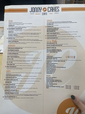 Menu photo 4 Jonny Cakes Cafe Troy, MI