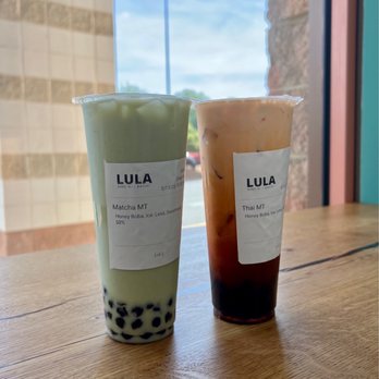 Lula Banh Mi And Bakery - Matcha MT & Thai MT with honey boba - Vietnamese Near Me - Pineville, North Carolina Lula Banh Mi And Bakery - Matcha MT & Thai MT with honey boba - Vietnamese Near Me - Pineville, North Carolina