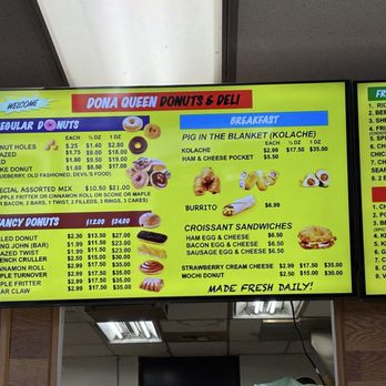 Dona Queen Donuts & Deli - Menu - Bakeries Near Me - Seattle, Washington