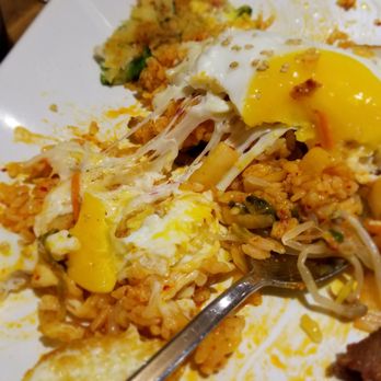 Onnuri - Cheesy kimchi fried rice - Korean Near Me - Mississauga, Ontario Onnuri - Cheesy kimchi fried rice - Korean Near Me - Mississauga, Ontario