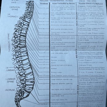 Pollard Chiropractic - Some literature provided example - Chiropractors Near Me - Cincinnati, Ohio
