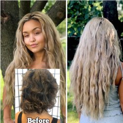 Meraki Hair Company - Nanoo Hair Extensions offered by Rhonda Shaw At Sass Salon In Xenia Oh