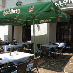 Saloniki - Auf dieser Terrasse kann man sich im Sommer bei gutem Essen und herzlicher Gastfreundschaft wohlfühlen.