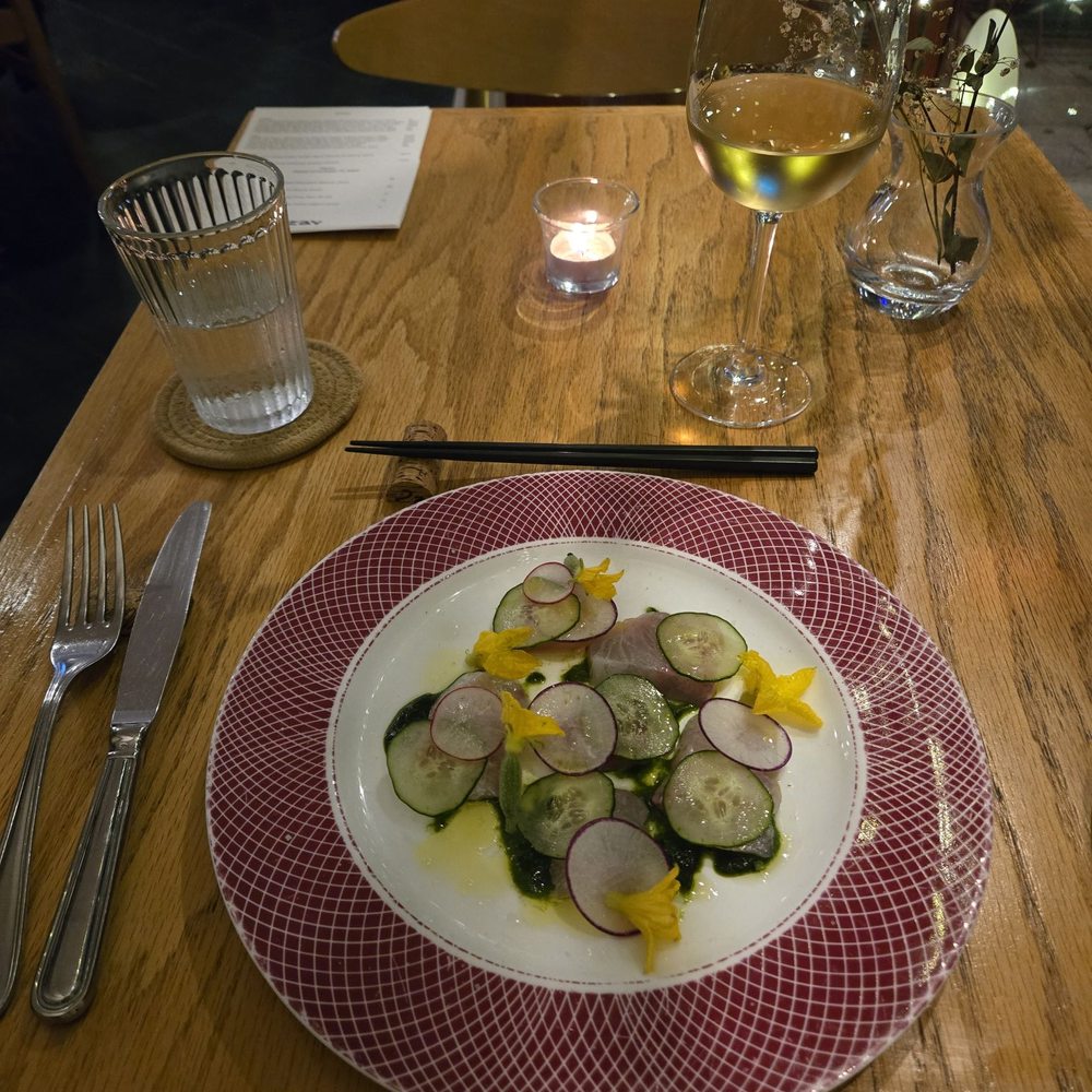 Azay - Amberjack crudo - Japanese Near Me - Los Angeles, California Azay - Amberjack crudo - Japanese Near Me - Los Angeles, California