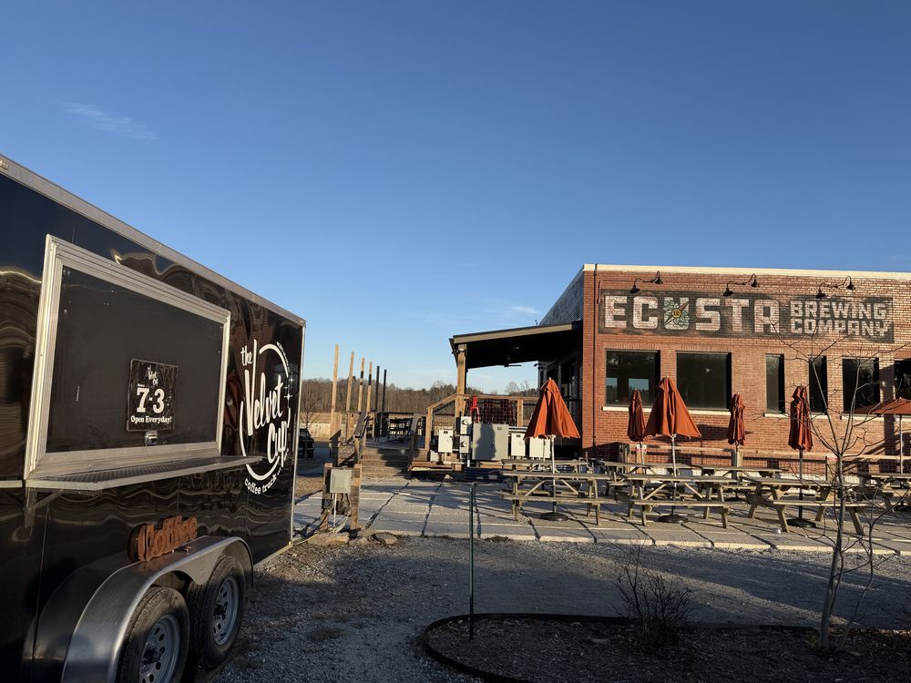 The Velvet Cup Coffee Truck Logo