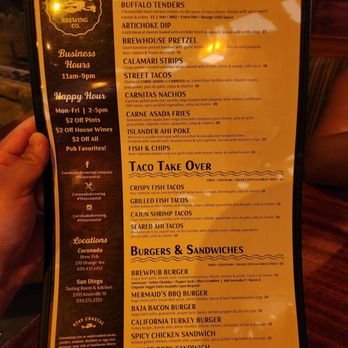 Coronado Brewing - Menu - Brewpubs Near Me - Coronado, California Coronado Brewing - Menu - Brewpubs Near Me - Coronado, California