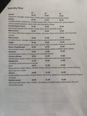 Menu photo 1 Nonna Luca Del Sole Grantsburg, WI