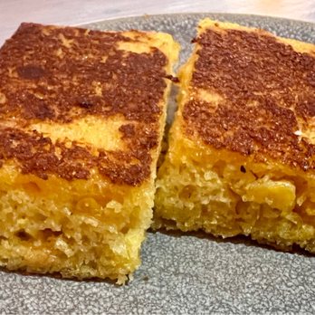 Moku Kitchen - The corn bread was crispy on both sides! You could tell it has creamed corn in it - Cocktail Bars Near Me - Honolulu, Hawaii Moku Kitchen - The corn bread was crispy on both sides! You could tell it has creamed corn in it - Cocktail Bars Near Me - Honolulu, Hawaii