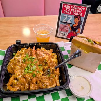 Frisco’s Carhops - Chili cheese fries and Frisco cheeseburger - Diners Near Me - Lakewood, California
