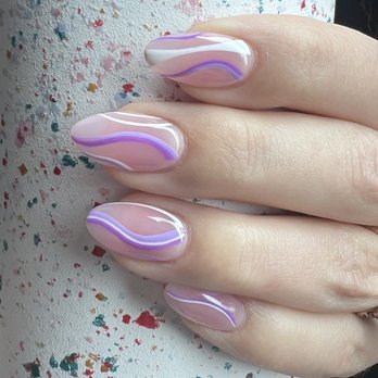 Chic Nails - Full set with design. - Nail Salons Near Me - Norfolk, Virginia