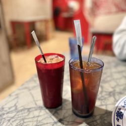 Iced Milk Tea, Iced Lemon Tea