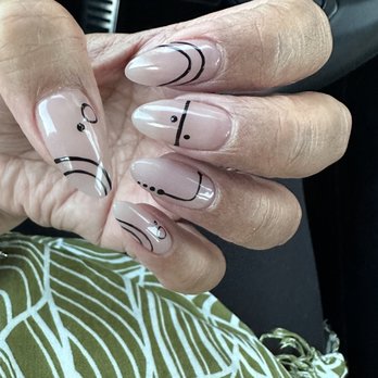 Lan’s Nails  - She freehand this .... I'm loving it!! - Nail Salons Near Me - Urban Honolulu, Hawaii