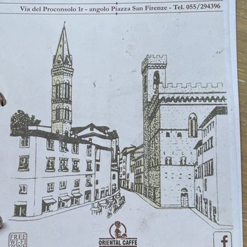 La Badia - Menu cover - Cafeteria Near Me - Florence, FI