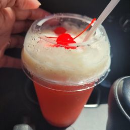 Cherry coconut raspado. Very yummy Cherry coconut raspado. Very yummy
