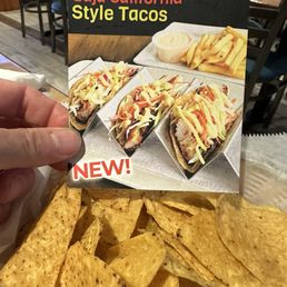 Free chips and Salsa