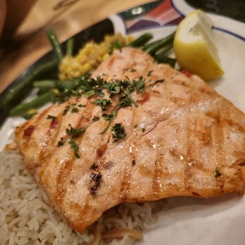 Anthony's at Cap Sante Marina - Salmon entree - Seafood Near Me - Anacortes, Washington