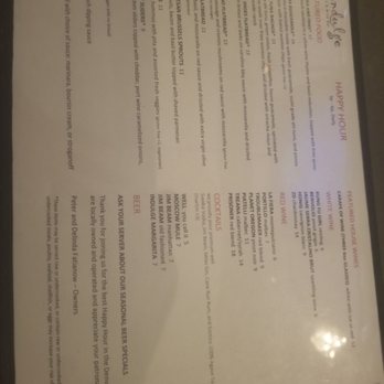 Indulge Bistro & Wine Bar - Happy Hour menu - New American Near Me - Golden, Colorado