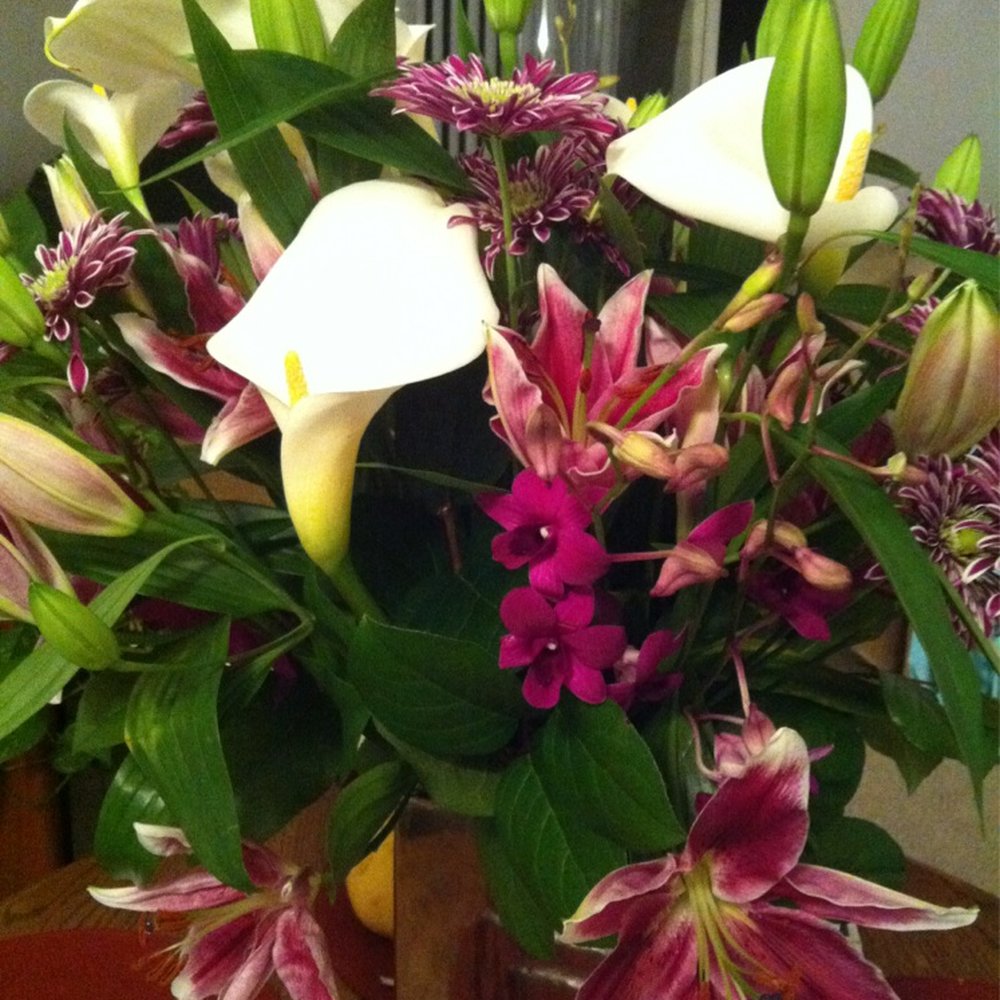 Franco's Flowers - Beautiful arrangement for my mom's birthday!!! :) it just gets prettier each day!!! - Florists Near Me - Encinitas, California