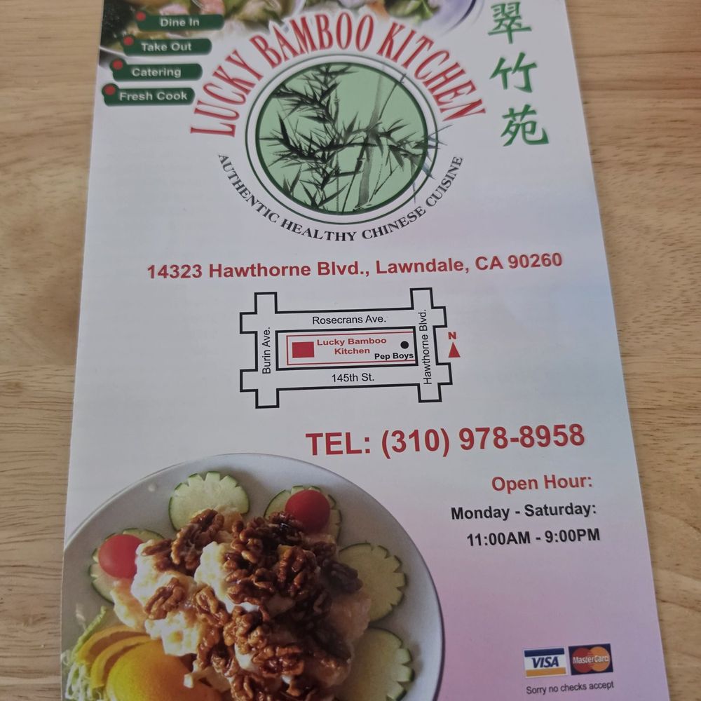 Lucky Bamboo Kitchen - Meni - Chinese Near Me - Lawndale, California Lucky Bamboo Kitchen - Meni - Chinese Near Me - Lawndale, California