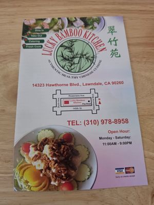 Menu photo 3 Lucky Bamboo Kitchen Lawndale, CA Menu photo 3 Lucky Bamboo Kitchen Lawndale, CA