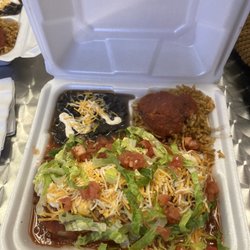 Beyond Borders - Wet Burrito with Chicken