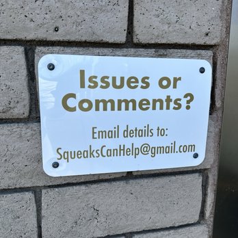 Squeak’s Car Wash - Sign near the change machine, helpful to have contact information. - Car Wash Near Me - El Segundo, California Squeak’s Car Wash - Sign near the change machine, helpful to have contact information. - Car Wash Near Me - El Segundo, California
