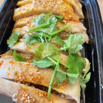 Rice & Noodles - Steamed Chicken with Spicy Sauce - Chinese Near Me - Sacramento, California