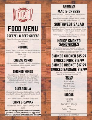 Menu photo 5 North Pier Brewing Company Benton Harbor, MI