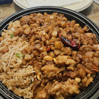 Pick Up Stix Fresh Asian Flavors - Delicious Kung Pao chicken with a ton of water chestnuts. - Chinese Near Me - Valencia, California