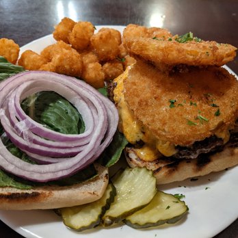 The Stein & Vine - Wagyu Beef Burger - Bars Near Me - Brandon, Florida