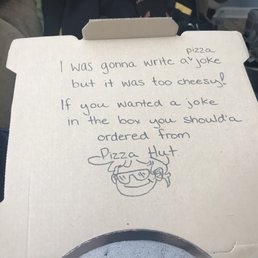 Joke i requested and received on the box Joke i requested and received on the box