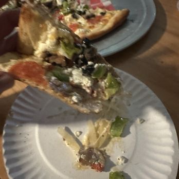 A Touch Of Basil - No flop loaded with toppings - Italian Near Me - Cocoa Beach, Florida