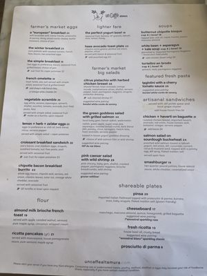 Menu photo 8 un caffe altamura Manhattan Beach, CA Menu photo 8 un caffe altamura Manhattan Beach, CA