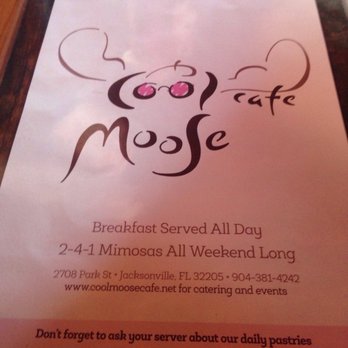 Cool Moose Cafe - Breakfast & Brunch Near Me - Jacksonville, Florida