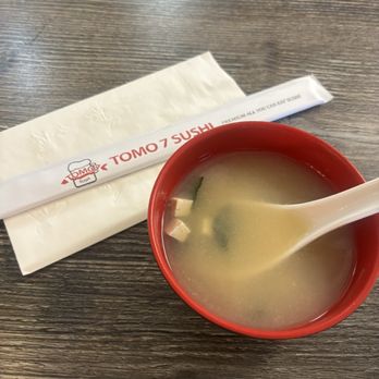 Tomo7 sushi - Miso soup - Sushi Bars Near Me - Riverside, California Tomo7 sushi - Miso soup - Sushi Bars Near Me - Riverside, California