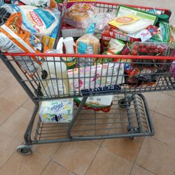Woodman's - A cart full of bargains - almost everything was on sale, or regularly lower priced than their local competitors.