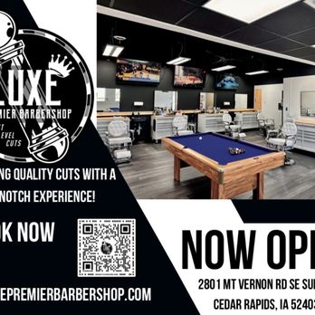 Luxe Premier Barbershop - Barbers Near Me - Cedar Rapids, Iowa Luxe Premier Barbershop - Barbers Near Me - Cedar Rapids, Iowa