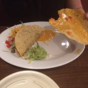 Mexican Inn Cafe - First plate brought out. - Mexican Near Me - Keller, Texas