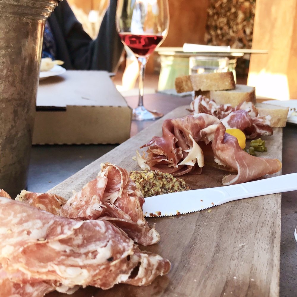 Georis Winery - The charcuterie board - Wineries Near Me - Carmel Valley, California Georis Winery - The charcuterie board - Wineries Near Me - Carmel Valley, California