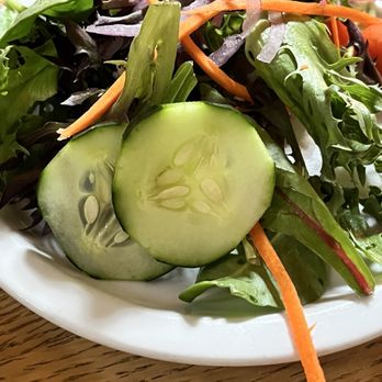 High Noon Restaurant & Saloon - Side salad. The thin red onion was nice and sweet, not hot. - Bars Near Me - Albuquerque, New Mexico High Noon Restaurant & Saloon - Side salad. The thin red onion was nice and sweet, not hot. - Bars Near Me - Albuquerque, New Mexico