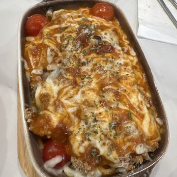 Noriega Cafe - Baked pork chop with spaghetti - Japanese Near Me - San Francisco, California