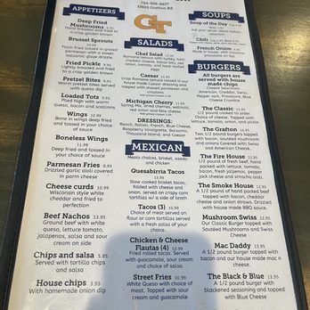 Grafton Tavern - American Near Me - Carleton, Michigan